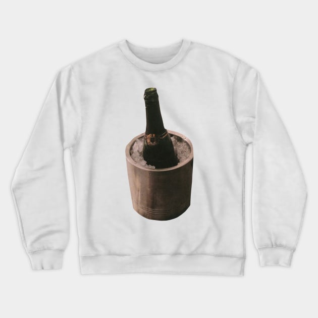 Cold Champagne Crewneck Sweatshirt by Food Photography
